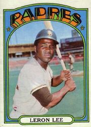 1972 Topps Baseball Cards      238     Leron Lee